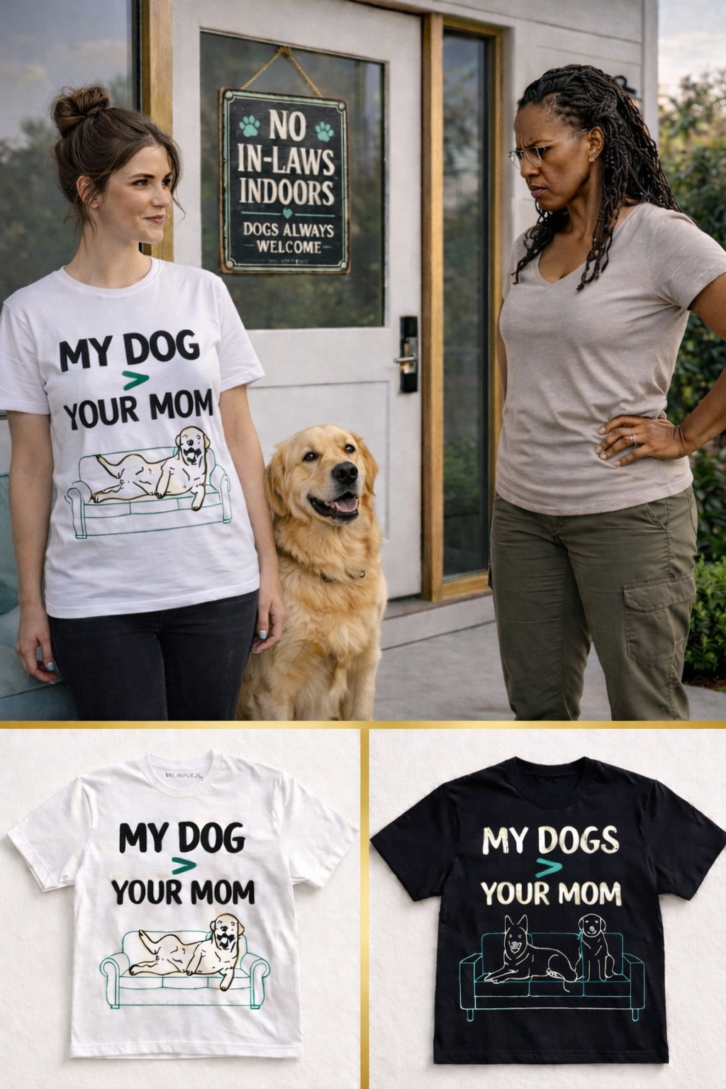 Dog Mom Mockup